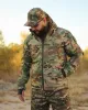 5 - Куртка тактична Softshell ХАНТЕР. Осінь-Весна Мультикам. Розмір 3XL (60-62)
