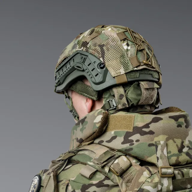 3 - Балістичний захист потилиці 1-го класу захисту. CORDURA 1000D. Мультикам