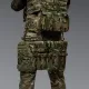 5 - Балістичний захист попереку 1-го класу захисту. CORDURA 1000D. Мультикам