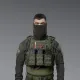7 - Флісовий Бафф Winter Neck Олива. Polyester. Розмір: L-XL
