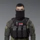 7 - Флісовий Бафф Winter Neck Чорний. Polyester. Розмір: L-XL