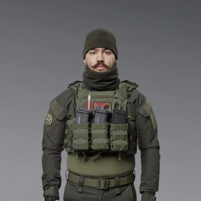 7 - Комплект Winter Tactical Kit: Бафф + Шапка Олива. Размер L-XL