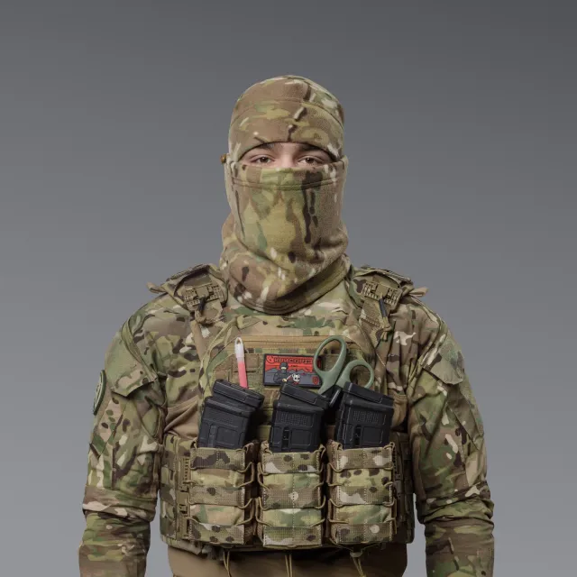 4 - Комплект Winter Tactical Kit: Бафф + Шапка Мультикам. Розмір L-XL