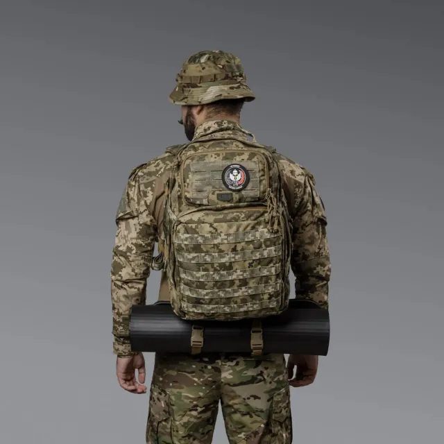 4 - Тактичний рюкзак Scout на 40л. Cordura 1000D. Піксель