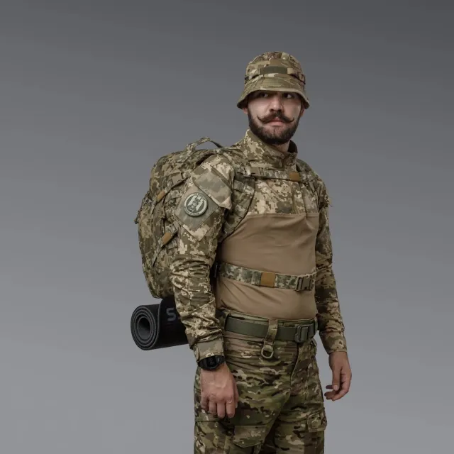 5 - Тактичний рюкзак Scout на 40л. Cordura 1000D. Піксель