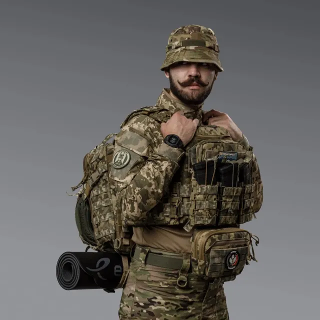 10 - Тактичний рюкзак RAGNAR на 20л. Cordura 500D. Піксель