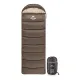 1 - Спальник з капюшоном лівий (1°C) Naturehike U350 NH20MSD07. Коричневий