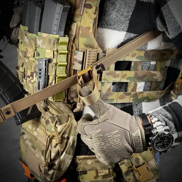 6 - Ремінь одно/двоточковий збройовий RAGNAROK ODIN carbine Gen.II. Койот