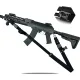 1 - Ремінь одно/двоточковий збройовий RAGNAROK ODIN carbine Gen.II. Чорний