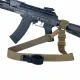 2 - Ремінь RAGNAROK TYR carbine збройовий одно/двоточковий з додатковим кріпленням. Койот