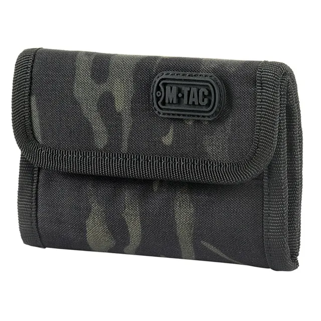 1 - Гаманець з липучкою M-Tac Elite Gen.II. Мультікам-Чорний
