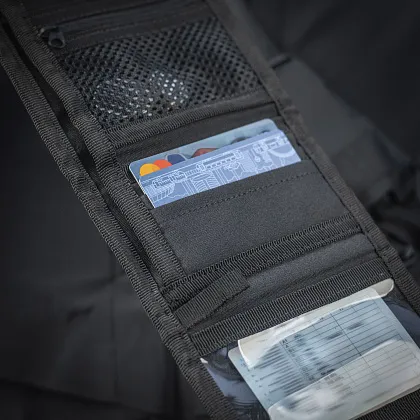 12 - Гаманець з липучкою M-Tac Elite Gen.II. Мультікам-Чорний