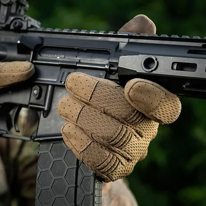 9 - Тактичні рукавички M-Tac A30. Койот