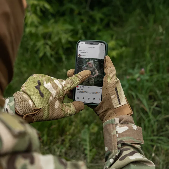 10 - Тактичні рукавички M-Tac A30. Мультикам