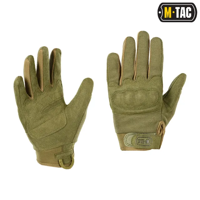 1 - Тактические перчатки M-Tac Assault Tactical Mk.5. Олива