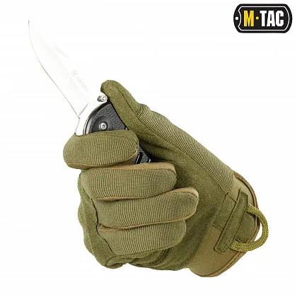 5 - Тактические перчатки M-Tac Assault Tactical Mk.5. Олива