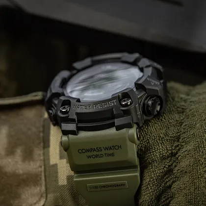 8 - Годинник тактичний 2037 Army M-Tac. Олива