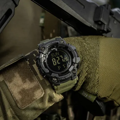 9 - Годинник тактичний 2037 Army M-Tac. Олива