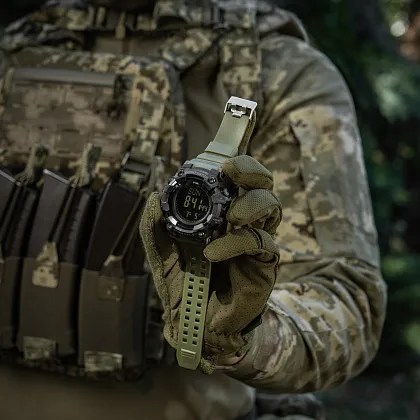 13 - Годинник тактичний 2037 Army M-Tac. Олива