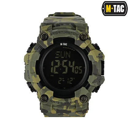 1 - Годинник тактичний 2037 Army M-Tac. Мультикам