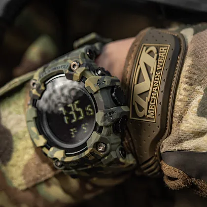 7 - Годинник тактичний 2037 Army M-Tac. Мультикам
