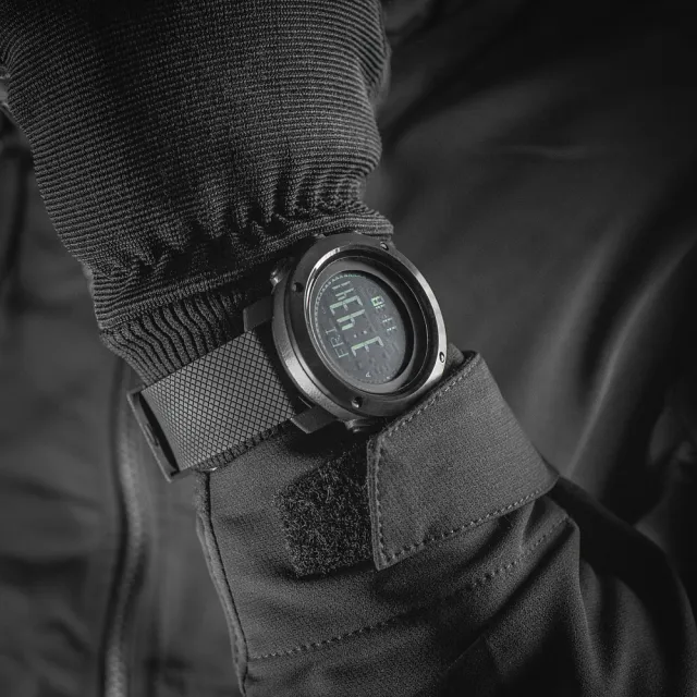 6 - Тактичний годинник мультифункціональний M-Tac. Чорний