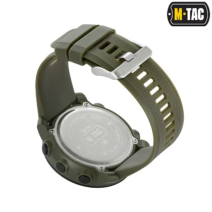 3 - Тактичний годинник з компасом 2095 Army M-Tac. Олива