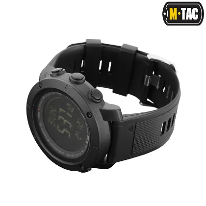 2 - Тактичний годинник з компасом 2095 Army M-Tac. Чорный