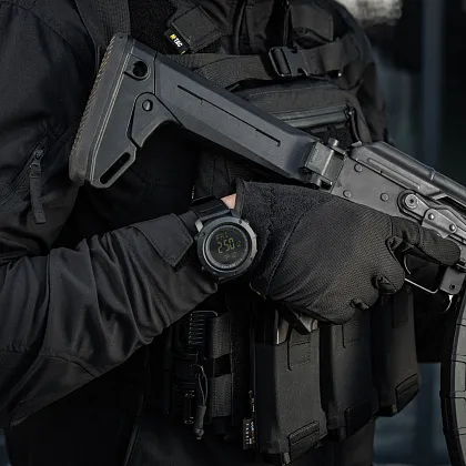 5 - Тактичний годинник з компасом 2095 Army M-Tac. Чорный