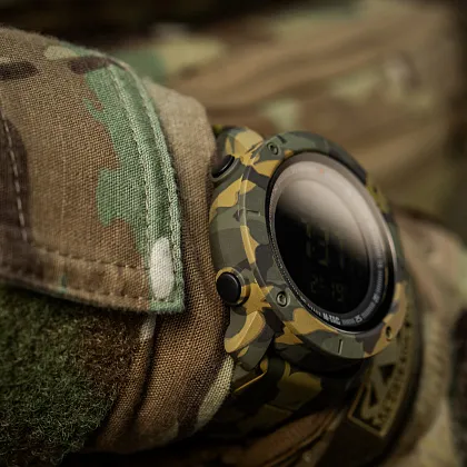 9 - Тактичний годинник з компасом 2095 Army M-Tac. Мультикам