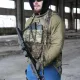 3 - Ремінь збройовий триточковий RAGNAROK з широким наплічником KRAKEN carbine. Мультикам