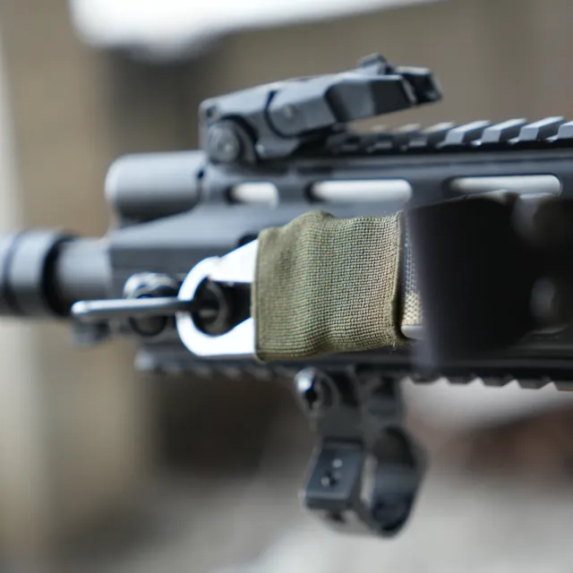 4 - Ремінь збройовий триточковий RAGNAROK з широким наплічником KRAKEN carbine. Мультикам