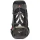 1 - Рюкзак туристичний Naturehike NH70B070-B, 70л+5л. Чорно-сірий