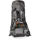 15 - Рюкзак туристичний Naturehike NH70B070-B, 70л+5л. Чорно-сірий