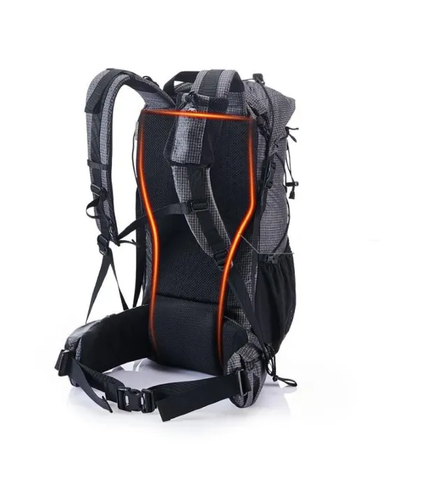 3 - Рюкзак туристичний Naturehike Rock NH19BP095, 60+5л. Чорний
