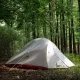 3 - Намет надлегкий двомісний з футпринтом Naturehike Cloud Up 2 Updated NH17T001-T, 20D, темно-синій