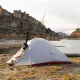 7 - Намет надлегкий двомісний з футпринтом Naturehike Cloud Up 2 Updated NH17T001-T, 20D, темно-синій