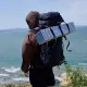 3 - Килимок складаний Naturehike CNK2300DZ017 IXPE, із алюмінієвою плівкою, бежевий