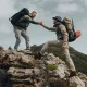 5 - Рюкзак туристичний Naturehike NH70B070-B, 70л+5л. Світло-коричневий