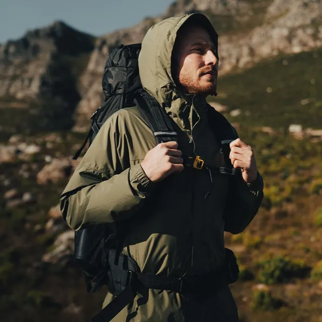 10 - Рюкзак туристичний Naturehike NH70B070-B, 70л+5л. Світло-коричневий