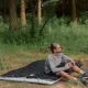 10 - Спальний мішок з капюшоном Naturehike M320 CNK2350WS023, зелений камуфляж, лівий