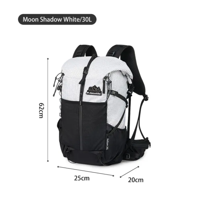 6 - Рюкзак туристичний Naturehike CNK2300016, 30+5л. Чорний