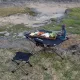 6 - Cтол раскладной Naturehike NH20JJ020,1680D Oxford/алюминий, Размер L, бежевый