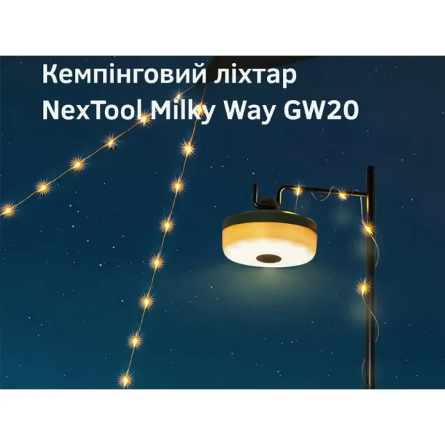 10 - Ліхтар-гірлянда кемпінговий NexTool Milky Way GW20