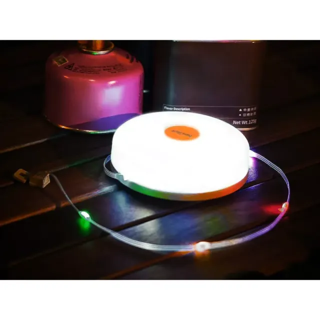 6 - Ліхтар-гірлянда кемпінговий NexTool Milky Way RGB