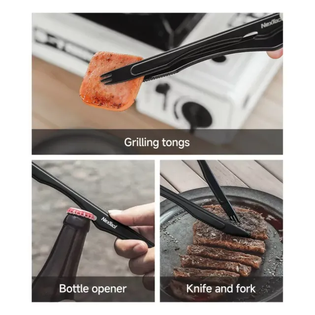 5 - Кемпінговий набір кухонного посуду NexTool Outdoor Cooking set, 6 предметів