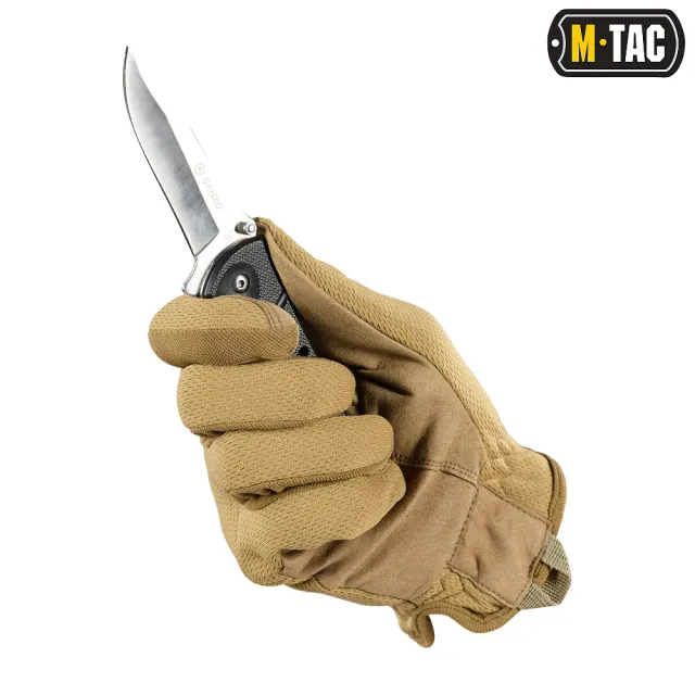 16 - Тактичні рукавички M-Tac Scout Tactical Mk.2. Койот