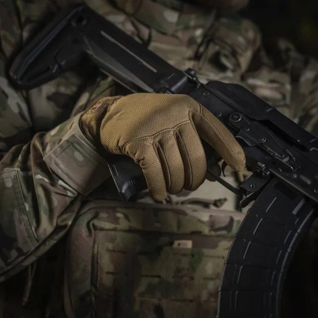 2 - Тактичні рукавички M-Tac Scout Tactical Mk.2. Койот