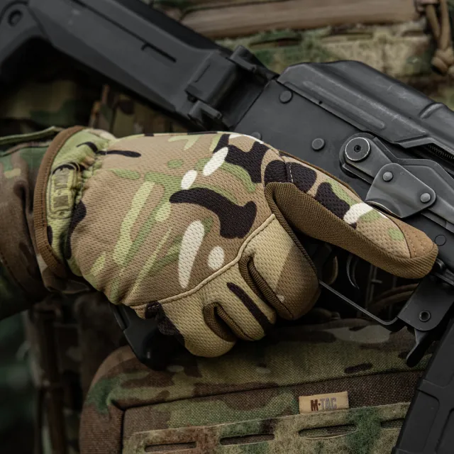13 - Тактичні рукавички M-Tac Scout Tactical Mk.2. Мультикам
