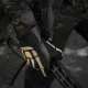 12 - Тактичні рукавички M-Tac Skeleton Nomex. Чорний/Койот